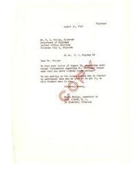 ["H.E. Bailey, the Director of the Department of Highways, requested additional information about the need for paving on U.S. Highway 69. A letter was sent to Mr. Stephens asking for more data, and once received, it will be forwarded to H.E. Bailey."]