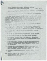 ["Dr. Sylvia Adams, the Medical Officer in Charge at PHS Indian Hospital in Talihina, is proposing to make reductions in personnel service at the hospital in response to a memorandum from Dr. Ray Vanderhook. The proposed changes include abolishing certain positions, re-evaluating others, and transferring some employees. Dr. Adams expresses concern that these changes will negatively impact patient care but feels they have no alternative. They agree with some suggestions from Dr. Vanderhook regarding promotions and filling positions. The necessary steps will be taken to implement the proposed changes promptly."]