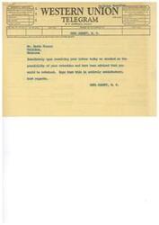 ["The document is a letter from Davis Folsom to Honorable  Carl Albert, Member of Congress, asking for help in retaining his job as a carpenter at Talihina Hospital. Folsom explains that he has worked at the hospital for 12 years and is facing financial difficulties due to being laid off. He asks Albert to write to the Acting Area Director in Oklahoma City on his behalf."]