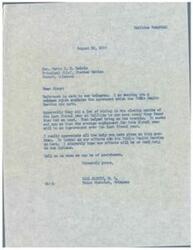["The document is discussing an agreement made with the Public Health Service regarding hiring at Talihina Hospital. The Public Health Service hired more employees towards the end of the fiscal year, causing some trouble, but the average employment for the current fiscal year is expected to be better. The document expresses appreciation for the help from Honorable  Harry J. We Belvin in addressing the issue and hopes that their efforts will benefit the Native Americans. The document is signed by Carl Albert, M.C. from the Third District of Oklahoma."]