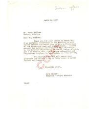 ["The document is from Carl Albert to Mr. Oscar McClure regarding Indian affairs, specifically the sale of segregated coal and asphalt lands. Albert expresses interest in settling these affairs and assures McClure that he is working with officials and the Oklahoma delegation to bring about a satisfactory settlement."]