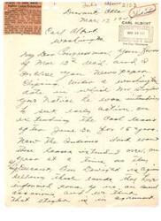 ["Representative  Stigler of Oklahoma is seeking early action on legislation to extend the leasing authority of the Choctaw and Chickasaw Indians of Oklahoma for coal and asphalt lands for 15 years. If the sale is made before June 30, the proposal may not be necessary. The Indian tribes want the leases extended, and Stigler is in agreement."]