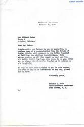 ["Mr. Baker inquired about the future plans for the Indian Hospital at Talihina and Indian government schools, believing they may expire on June 30, 1960. Various officials, including the Bureau of Indian Affairs and the Public Health Service, responded stating that there are no plans to close the hospital and schools. They also clarified that recent legislation regarding Choctaw Indians does not affect individual Choctaws, and there is uncertainty about future per capita payments. Officials offered assistance and further information if needed."]