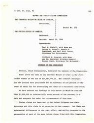 ["The Cherokee Nation successfully petitioned the Indian Claims Commission for a settlement of $14,364,476.15 for land ceded in 1893. The attorneys representing the Cherokee tribe requested a fee of ten percent of the award, but the Commission determined that a fee of $1,000,000 or seven percent of the recovery was fair and adequate. The case involved determining the fair market value of the ceded land and the attorneys provided detailed information on the services they rendered in prosecuting the claim. One attorney, Earl Boyd Pierce, was primarily responsible for keeping the tribe informed and involved in the litigation process. Pierce spent a significant amount of time corresponding with and meeting with tribal members to update them on the progress of the claim."]