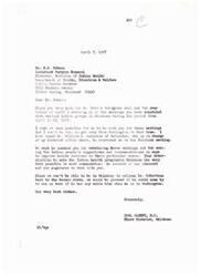 ["The document is a letter from Honorable Carl Albert to Dr. E.S. Rabeau, commending him for scheduling meetings with various Indian groups in Oklahoma to improve health services. Albert expresses regret for not being able to attend the meetings and asks if his representative can attend. Rabeau's letter to Albert provides details of the scheduled meetings and invites Albert or his representative to participate. The purpose of the meetings is to obtain suggestions for improving health services and introduce the newly-appointed Indian Health Area Director, Dr. Jack Robertson. Rabeau also seeks Albert's input on the health program for Indians in the Oklahoma Area."]