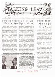 ["The document discusses the appointment of Health Education Specialists to Service Units in Mississippi and southwestern Oklahoma, focusing on dietitians and education in Indian Health. It also mentions the training and management of Indian Health staff, including dietitians and medical officers. The importance of education in sanitation, nutrition, and disease prevention for Indian communities is highlighted. Additionally, the text addresses the challenges faced by Choctaw Indians in Mississippi and the role of Education Specialists in improving health services for Native American populations."]