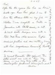["The document mentions a letter in the writer's file, possibly related to their work in Indian health and medical practice. The document may help address current issues and misunderstandings."]