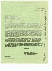 ["The document is from Raymond J. Stoll, a construction engineer and safety consultant, to Mr. Frank Lyon of the Oklahoma Highway Commission. Stoll discusses the traffic safety promotion efforts being done through Indian Health activities and Area publications. He mentions the importance of safety education among Indians and provides examples of these initiatives. Stoll also mentions his collaboration with Sula Goodman, a Public Information Specialist, in promoting safety. He expresses appreciation for Lyon's interest in Indian Health and offers further assistance in advancing traffic safety education in Oklahoma."]