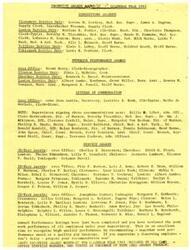 ["The document provides a round-up of incentive awards, superior performance awards, letters of commendation, and service awards for employees in various service units and offices in the calendar year 1965. It also mentions a memorial fund for Dr. Lucille Marsh and the Indian Health Employees Scholarship Fund. Additionally, it discusses the participation of Sula S. Goodman in the 1966 National Health Forum in New York City and the National Commission on Community Health Services' report \"Health is a Community Affair.\""]