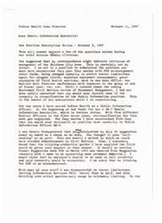 ["The Indian Health Area Director is expressing disappointment in the lack of reclassification and recognition of their role as a Public Information Officer. They discuss their qualifications and experience in public speaking and communication, and express a desire for better support and recognition from their superiors. They also mention efforts to provide guidance and support to Service Unit Directors and Environmental Health staff. The Director addresses misunderstandings and limitations in communication with their superiors, and expresses a willingness to work towards better relationships and communication within the organization."]