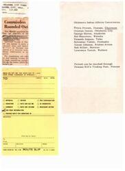 ["The Oklahoma Indian Affairs Commission has been rounded out with the appointment of the last two members by Gov. Bartlett. The commission will hold its first meeting on October 11 to begin considering applications for the Indian affairs director's job. Senate confirmation is required for the appointments. Contact information for Chairman Bryce Privett is provided."]