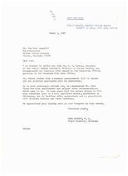 ["The document informs Mr. Joe Paul Hemphill that the Executive Officer position in the Oklahoma City Area Office is being reconsidered and a vacancy announcement will be issued. The document also mentions that recommendations have been made for suitable candidates for the position."]