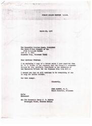 ["The document from the Public Health Service addresses the appointment of an Executive Officer for the Oklahoma City Area Office and assures that the recommendations of the Inter-Tribal Council of the Five Civilized Tribes will be carefully considered. The Division of Indian Health has reissued a vacancy notice for the position with criteria that includes knowledge of Oklahoma Indian problems and health programs. The document expresses appreciation for the interest and involvement of the beneficiaries in the Indian health program."]