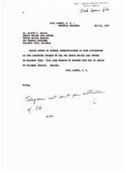 ["The document is a series of correspondence regarding the appointment of Mr. Calvin C. Beames as the Area Executive Officer of the PHS Indian Health Area Office in Oklahoma City. Mr. Beames is praised for his ability to work with the Oklahoma Area Indians and his background in the Indian health program. The correspondence includes congratulations from Congressman Carl Albert and a letter from the Assistant Surgeon General detailing Mr. Beames' qualifications."]