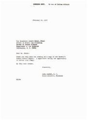 ["The document includes correspondence between the Bureau of Indian Affairs and the Honorable Albert Huber regarding the Annual Credit Report for the year 1966. The report covers various aspects of financing Indian development, including operations, funding sources, loans, and investments. It also includes comparative financial statements, repayment records, interest rates, and information on tribal enterprises and educational loans. Additionally, feasibility studies on economic development are highlighted in the report."]