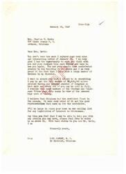 ["Mrs. Davis writes a letter to Congressman Carl Albert expressing her appreciation for his efforts to secure an appropriation for the Choctaw and Chickasaw Tribes. She mentions the financial struggles of older Indians and how the payment would greatly help her and her husband. Mrs. Davis also praises Oklahoma's representation at a parade and expresses gratitude for the work done by politicians. She asks to be included on the mailing list for legislative updates and offers to reach out if she needs assistance."]