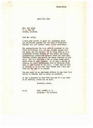 ["The document from Sam Allen to Carl Albert addresses the delay in the $8,500,000 payment for the sale of Chickasaw-Choctaw coal and asphalt lands to the Government. The appropriation for the sale is included in a deficiency bill that has passed both the House and the Senate but is held up in a conference due to differences between the Senate and House versions of the bill. Albert assures Allen that he is working to resolve the differences and will update him once the bill is passed. Allen expresses the urgency of the situation as the Indian community is eagerly awaiting their payment."]