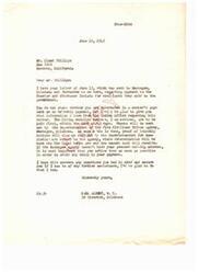 ["Mr. Phillips wrote a letter to Carl Albert, a member of Congress, inquiring about the payment to the Choctaw and Chickasaw Indians for coal lands they sold to the government. In response, Carl Albert informed Mr. Phillips that enrolled members would be paid first, followed by heirs. He advised Mr. Phillips to update his mailing address with the Muskogee Agency to avoid payment delays. Albert offered further assistance if needed."]