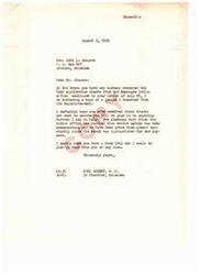 ["The document consists of correspondence between Honorable  Carl Albert, M.C., and various individuals regarding the slow process of making payments to Choctaw-Chickasaw enrollees and their heirs. The Muskogee Indian office is handling the applications for final payment, and there is pressure to expedite the process. Congressman Albert is trying to assist in getting the necessary application blanks to individuals before the deadline. The General Superintendent of the Choc-Chic program explains the challenges of processing payments for thousands of individuals and assures that the process is moving efficiently."]