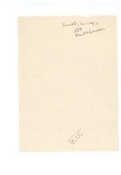 ["The text is a series of letters regarding LeRoy Smith's desire to purchase three blocks in Haleyville, Oklahoma, for building houses. The letters discuss the resale of segregated coal and asphalt land purchased from the Choctaw Nation, and the uncertainty surrounding the sale of the land due to the inclusion of surface rights to coal and asphalt deposits. The letters request information on the plans for the resale of the property and the proper procedure to follow."]