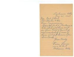 ["The text is a series of letters between Ervin Lavers and Carl Albert, a member of the House of Representatives, regarding the delay in per capita payments for Choctaw and Chickasaw Indians based on deceased relatives' claims. Albert is trying to speed up the process and has requested the agency in Muskogee to process the claims as quickly as possible. He assures Lavers that he will continue to work on the issue and provide updates when possible."]