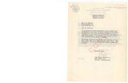 ["The text is a letter from the Bureau of Indian Affairs to Congressman Carl Albert regarding a request for employment at Jones Academy for C.E. McDaniel. The letter states that there are currently no vacancies at Jones Academy, but if one were to occur, they would need to recruit an appointee from the Civil Service Register unless an applicant with at least 1/4 degree Indian blood is available. They offer to have McDaniel fill out an application for consideration in case vacancies occur."]
