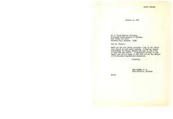 ["The document from the Protestant Indian Council of Oklahoma to Congressman Carl Albert requests support for Bill #S876, which would provide scholarships for Indian children to attend schools other than state and government institutions. Congressman Albert expresses his support for scholarships for Indian children and willingness to work with the Council and the Oklahoma Congressional delegation on this matter."]