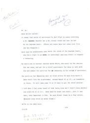 ["Gene Ritter's petitions for rehearing in cases involving Mr. Beardon and Mr. Crumb were denied by the Supreme Court. He wants Mr. Albert to contact Justice White for an appointment to submit a petition for rehearing, but it is advised that Justice White will not see anyone on a case ex parte. Instead, the proper procedure is to submit the motion to the Clerk who will transmit it to the Justice concerned. It is advised that Mr. Albert should not ask for an appointment with Justice White, but can inform him of the filing and request full consideration. Cases/Acts: Termination Act"]