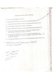 ["The proposed amendments to the 1959 Act include restoring revolving loan feature, clarifying tax exemptions for properties transferred to tribal entities, allowing sale of mineral rights, ensuring continued federal recognition for the Choctaw Tribe, clarifying rights to federal benefits, and providing for the selection of tribal leaders by vote. The amendments also address the distribution of funds to Choctaw individuals, the formation of a legal entity, and the protection of individual benefits for Choctaw Indians. Cases/Acts: Termination Act;  Oklahoma Indian Welfare Act;  Indian Reorganization Act"]