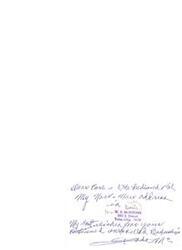 ["The sender of the text, John Rutsa, is informing the recipient, Honorable  W.E. McIntosh, of his new address. McIntosh sent a letter to Rutsa appreciating his performance as Majority Leader and Rutsa thanks him for the kind comments. Rutsa also expresses his appreciation for McIntosh keeping in touch and sends his best wishes. The document is signed by Carl Albert, M.C. from the Third District of Oklahoma."]