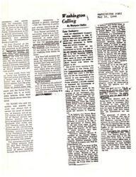["The article discusses the ethical issues surrounding government officials transitioning into private law practice and representing clients who have benefited from government policies. It highlights the case of Abe Fortas, who left his government position to represent Puerto Rico, raising concerns about the blurred lines between public and private interests. The article also mentions other former New Dealers who have profited from their government connections in private practice. It emphasizes the need to address conflicts of interest and ensure that the public interest is protected."]