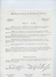["The Affiliated Tribes of the Northwest Indians are strongly opposed to a plan to regionalize BIA education without consultation with Indian tribes. The rationale for regionalizing BIA education includes placing line control of Indian schools under professional educators, allowing for more effective use of education positions, and better meeting the objectives of Indian education at the regional level. Regionalization would also facilitate transfer of BIA education facilities to public school districts and potentially allow for local control of schools by Indian groups. The plan is still in the initial planning stage and is subject to debate."]