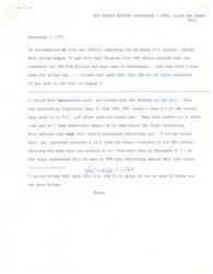 ["The document discusses the progress and delays in the Oklahoma 47-4 project for HUD Indian housing in Chickasaw areas of Byng, Allen, and Stonewall. There are issues with paperwork being sent to Washington for final processing, but steps are being taken to resolve them. The projects are at different stages of completion, with Byng almost finished and ready to be rented out. The Chickasaw Housing Authority wants to purchase the complexes. There are also discussions about a sewer problem and the need for additional paperwork to be sent to Washington."]