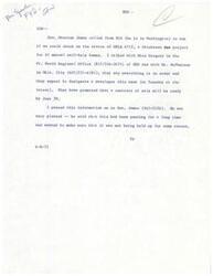 ["The document discusses HUD projects for low-rent public housing in Oklahoma for Chickasaw, Choctaw, and Creek Nations. The projects involve the construction of family units on scattered sites and involve mutual self-help homes. The status of the projects is in order, and developers are expected to be designated soon. The recipients of the grants are the respective Housing Authorities of each Nation, and contact information for further details is provided. Governor Overton James was pleased with the progress of the Chickasaw fox project and wanted to ensure it was not being held up."]