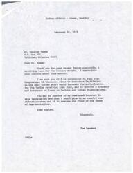 ["The document is from a member of the Intertribal Council of the Choctaw Nation requesting help in securing funding for a revolving loan for the Choctaw people. The document mentions that there was a 1959 act that was repealed, and now they are back to the 1906 act, which has limited their ability to access funds for loans. The member asks for assistance in getting Congress to appropriate a special fund for the revolving loan."]