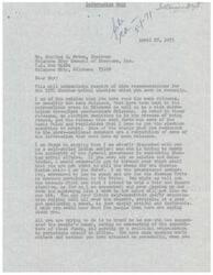 ["The document is a letter from the Chief of the Choctaw Nation to Mr. Charles E. Brown, criticizing him for trying to interfere in tribal affairs and challenging him to run against him for Chief. The Chief accuses Brown of attacking him personally and trying to sabotage his administration. The Chief vows to expose Brown's shortcomings and make him unpopular with the Choctaw people."]