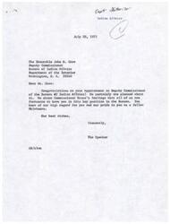 ["John O. Crow has been appointed as the Deputy Commissioner of the Bureau of Indian Affairs by Secretary of the Interior Rogers C.B. Morton. Crow's appointment is seen as a key factor in improving the management of the Bureau and the welfare of American Indians. Crow, who has a background in Indian Bureau and experience in top management positions, aims to implement President Nixon's policies on Indian Affairs. Commissioner Louis Bruce and others express confidence in Crow's abilities and dedication to the role."]
