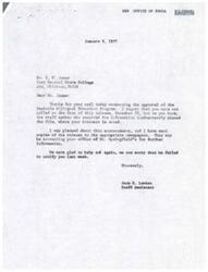["The document is a series of letters and announcements regarding the approval of the Seminole Bilingual Education Program and its funding of $20,000. The program aims to develop bilingual education projects for children with limited English-speaking ability from low-income families. Various parties are informed about the approval, including Dr. E. W. James, Mr. James P. Springfield, the Seminole Producer, and the Ada Evening News. The document also includes information about other approved bilingual education projects in California."]