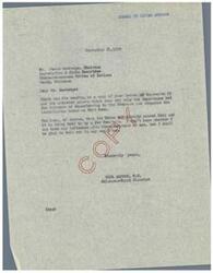 ["The Cheyenne-Arapaho Tribes of Indians are requesting the transfer of Fort Reno to their ownership for their use and benefit. The bill has passed the House but is being held up in the Senate due to objections regarding mineral rights and the Agricultural Experiment Station. The tribes argue that the Experiment Station does not need Fort Reno and that the land would be more beneficial to them. They have a plan to use the land for a beef raising program to become self-sustaining. They are seeking support from Congressman Albert to help convince the Senators to approve the transfer."]