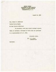 ["The document from the Bureau of Indian Affairs to Senator McFarland provides information on the historical treaties and reservations established for the Cheyenne and Arapaho Indians. It discusses the establishment of reservations in Kansas and Oklahoma, the relinquishment of lands, and the establishment of a military reservation on the second Oklahoma reservation. The document also addresses the legal status of the 1867 Cheyenne and Arapaho treaty reservation and asserts the tribes' right to occupy and enjoy the privileges guaranteed to them by the treaty."]