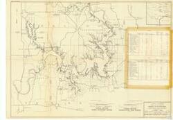 ["This is a detailed project documentation from the Corps of Engineers, U.S. Army. It pertains to a map of various locations, including Tishomingo, Colorado, Missouri, and others in the Tulsa district, with specific reference to areas like Lake Texoma, Lake Murray State Park, and more. The documentation also contains information about facilities available at several resort locations, including boat launches, picnic areas, toilets, and road conditions. It also includes detailed technical information about road surfaces, access roads, and engineering specifications from the Tulsa District, dating back to August 1956."]