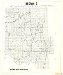 ["The document outlines the project by Oklahoma Water Resources Board focusing on the water resources in the North Fork, Salt Fork, Prairie Dog Town Fork, and Elm Fork of Red River in regions R26W to R17W. It includes information about the areas in Custer, Washita Co, Tim Co, Greer, Jackson Co, Tillman Co, Harmon Co, with details stored in the Albert General Rox 43 Folder, specifically Albert 28."]