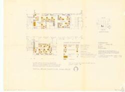 ["This document is a detailed map for the House Office Building Annex #2, featuring a location plan and a legend of furniture distribution. It includes the layout for various areas such as the office, reception, and Xerox area, along with furniture like desks, chairs, and a coat rack. The map also notes the placement of specific utilities such as telephone and power outlets. The project was approved by Miss V. Duval and Mr. H. Wagner on June 10, 1975, following a telephone call. The layout was designed for the Power and Energy Subcommittee Majority Space and includes a specific scale for reference."]