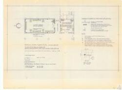 ["This document is a detailed blueprint for the Capitol building project by the Architect of the Capitol. It features a legend of work, marking out various spaces, such as the existing structure, employee space, work area, and public space. It also indicates future additions like counters and additional light fixtures. The plan also includes notes about air conditioning, furniture, and telephones. It was approved by Mr. Robert V. Rota on May 13, 1975, and distributed to various individuals. The document was created on May 6, 1975, and includes a key plan, scale, and distribution location."]