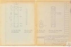 ["The document describes a design and detail property of Cuckler Steelspan Company, with specific measurements and codes for a project. It includes information on welding requirements, product assembly, revisions, and standard information. It also mentions the company's location in Monticello, Iowa and included is a drawing number, job number, date, and standard. The document refers to the involvement of individuals named Noll and Carl Al."]