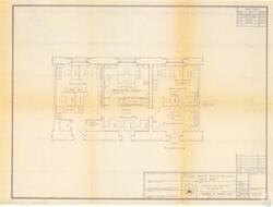 ["The document is a project blueprint from May 13, 1975 for a furniture layout and office reconfiguration in Suite 240 of the Cannon House Office Building. It includes information about prints issued to Cong Ottinger, M.E.C., and C.M.B, and details about the relocation of existing metal partitions, removal of doors, and the placement of desks, sofas, and other furniture. The plan, titled 'Scheme A', was drawn by GWS and checked by RRS. The coordinating engineer was from Marathon. The recommended approval is from George M. White FAIA, and the project bears the drawing number CH-15, sheet 1 of 2."]