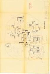 ["The document describes a site plan for the Urban Job Corp Training Center by the North American Aviation Inc & Space and Information Systems Division. It details various phases of housing, parking capacity, and facilities such as dorms, shops, student services, gym, vocational area, garage, warehouse, plant, chapel, kitchen, dining area, and academic buildings. The plan also includes timelines, staff housing, and a layout scale. The document is dated 3.31.65."]