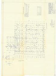 ["The document describes the preliminary plans for proposed gas systems for glass sand plants in Pontotoc, Johnston, and Murray counties, including towns in the area. It includes a vicinity map of the Mill Creek Distribution System and proposed distribution lines, with details of estimated quantities, service assemblies, highway crossings, town border station, metering, and conversion to natural gas equipment. It also provides data about the pressure within the distribution system and the number of residences and businesses served. The document was produced by consulting engineer Ralph W. Delaney from Ada, Oklahoma and is the sixth sheet in a six-sheet set."]
