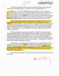 ["The document discusses the ruling by Judge Sanders banning the sale of do"]