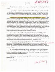 ["The author expresses gratitude for the support and shares a commitment to limited government and fiscal responsibility. They discuss the decline of traditional morals in America and the negative impact on society. The author advocates for a flat tax system to simplify taxes and increase prosperity. They encourage support for the flat tax plan and provide a website for more information."]